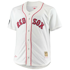 White David Ortiz Boston Red Sox Mitchell & Ness Big & Tall Home Authentic Player Jersey