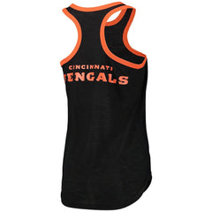 G-III 4Her by Carl Banks Women's Tater Burnout Tank Top - Cincinnati Bengals Tops