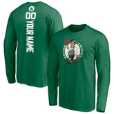 Boston Celtics Playmaker Personalized Name & Number Long Sleeve T-Shirt