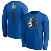 Dallas Mavericks Playmaker Personalized Name & Number Long Sleeve T-Shirt sale