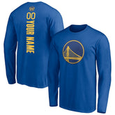 Golden State Warriors Playmaker Personalized Name & Number Long Sleeve T-Shirt sale