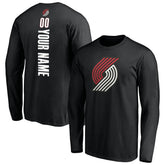 Portland Trail Blazers Playmaker Personalized Name & Number Long Sleeve T-Shirt
