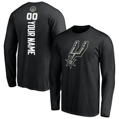 San Antonio Spurs Playmaker Personalized Name & Number Long Sleeve T-Shirt