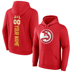 Atlanta Hawks Playmaker Personalized Name & Number Pullover Hoodie