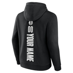 Brooklyn Nets Playmaker Personalized Name & Number Pullover Hoodie