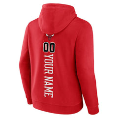 Chicago Bulls Playmaker Personalized Name & Number Pullover Hoodie