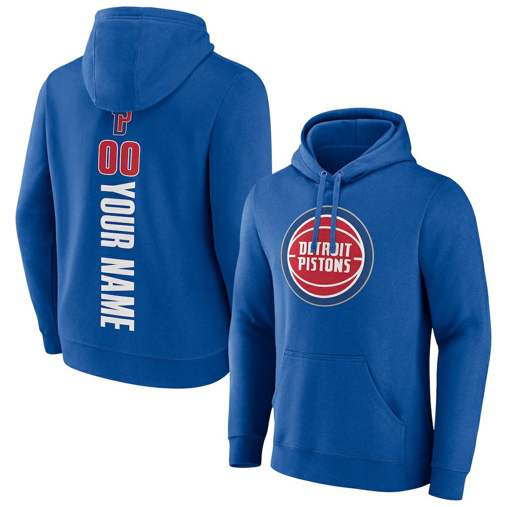 Detroit Pistons Playmaker Personalized Name & Number Pullover Hoodie sale