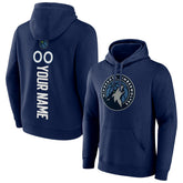 Minnesota Timberwolves Playmaker Personalized Name & Number Pullover Hoodie