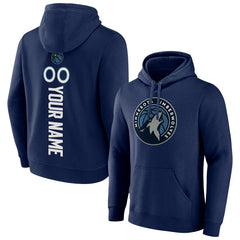 Minnesota Timberwolves Playmaker Personalized Name & Number Pullover Hoodie