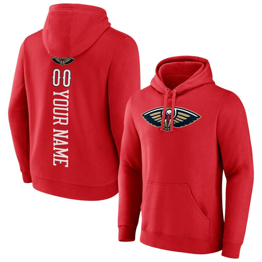 New Orleans Pelicans Playmaker Personalized Name & Number Pullover Hoodie