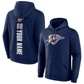 Oklahoma City Thunder Playmaker Personalized Name & Number Pullover Hoodie