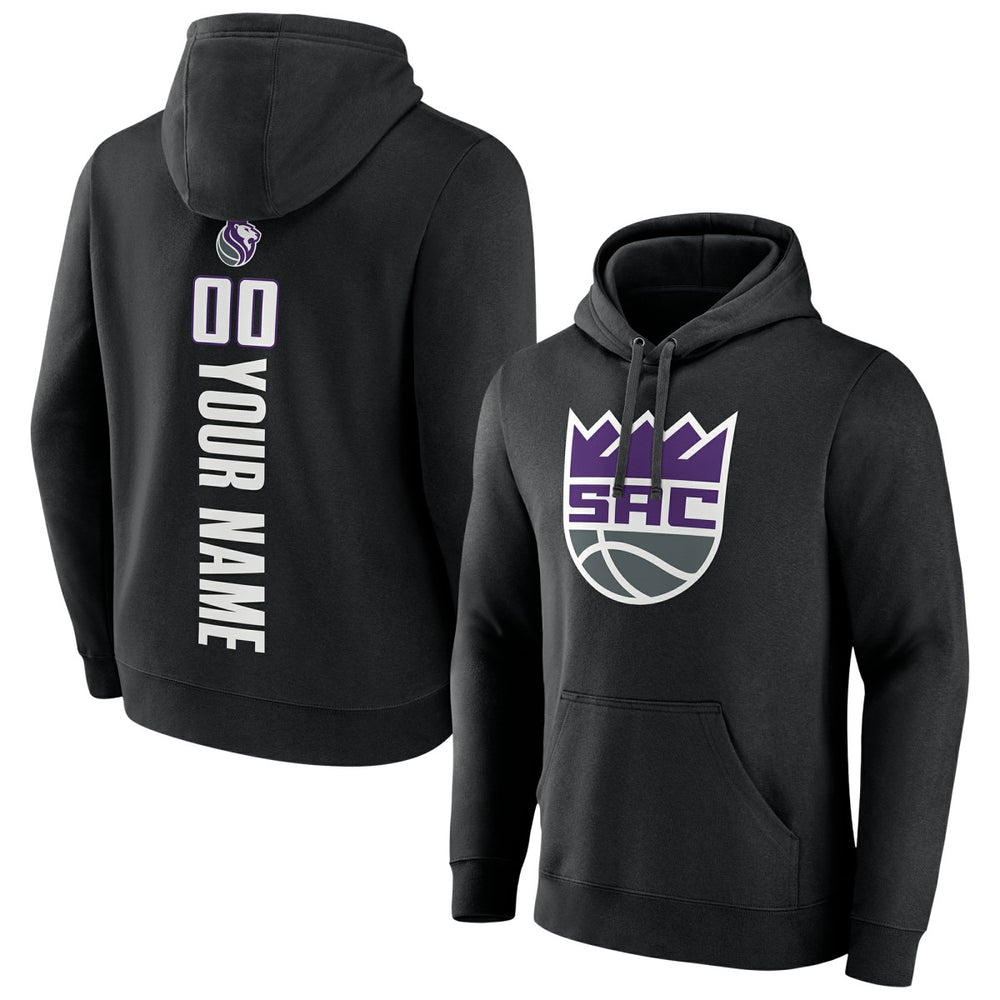 Sacramento Kings Playmaker Personalized Name & Number Pullover Hoodie