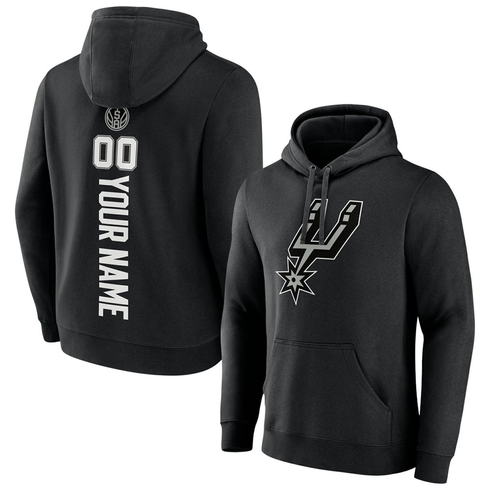 San Antonio Spurs Playmaker Personalized Name & Number Pullover Hoodie