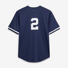 Navy Derek Jeter New York Yankees Mitchell & Ness Big & Tall Batting Practice Replica Player Jersey