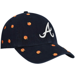 Navy Atlanta Braves '47 Women's Confetti Clean Up Adjustable Hat