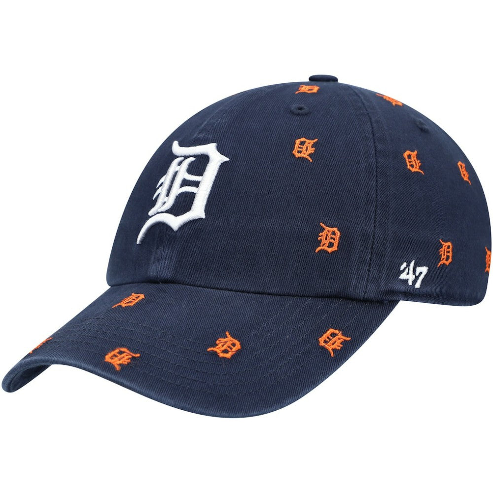 Navy Detroit Tigers '47 Women's Confetti Clean Up Adjustable Hat