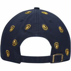 Navy Milwaukee Brewers '47 Women's Confetti Clean Up Adjustable Hat