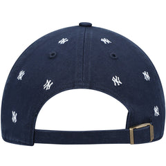 Navy New York Yankees '47 Women's Confetti Clean Up Adjustable Hat