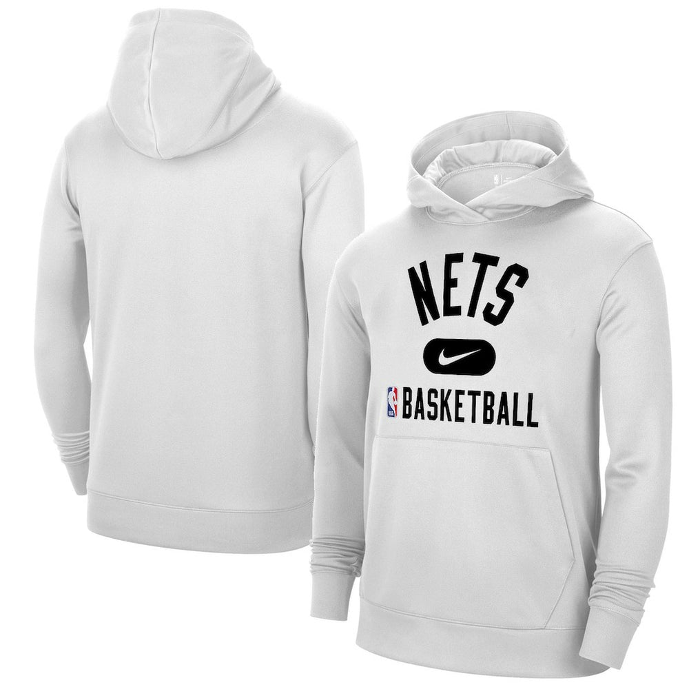 Nike Brooklyn Nets 2021-2022 Spotlight On Court Performance Practice Pullover Hoodie