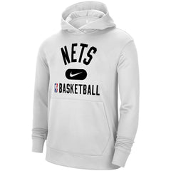 Nike Brooklyn Nets 2021-2022 Spotlight On Court Performance Practice Pullover Hoodie