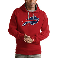 Antigua Victory Pullover Hoodie - Buffalo Bills Hoodies