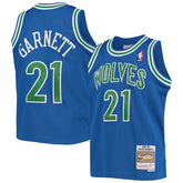 Mitchell & Ness Kevin Garnett Minnesota Timberwolves Youth 1995-96 Hardwood Classics Swingman Jersey