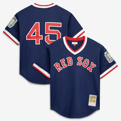 Navy Pedro Martinez Boston Red Sox Mitchell & Ness Authentic Batting Practice Jersey