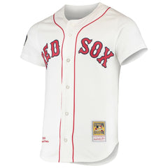 White David Ortiz Boston Red Sox Mitchell & Ness 2004 Cooperstown Collection Home Authentic Jersey