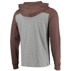 '47 Franklin Wooster Long Sleeve Hoodie T-Shirt - Cleveland Browns Hoodies