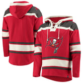 '47 Lacer V-Neck Pullover Hoodie - Tampa Bay Buccaneers Hoodies
