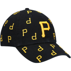 Black Pittsburgh Pirates '47 Women's Confetti Clean Up Adjustable Hat