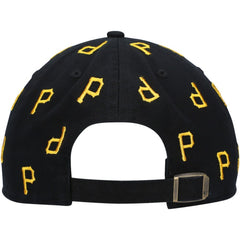Black Pittsburgh Pirates '47 Women's Confetti Clean Up Adjustable Hat