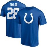 Jonathan Taylor Player Icon Name & Number T-Shirt - Indianapolis Colts T-shirts