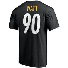 T.J. Watt Player Icon Name & Number T-Shirt - Pittsburgh Steelers T-shirts