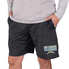 Concepts Sport Bullseye Knit Jam Shorts - Los Angeles Chargers Shorts