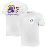 Vineyard Vines Big & Tall Helmet T-Shirt - Los Angeles Rams T-shirts