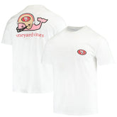 Vineyard Vines Big & Tall Helmet T-Shirt - San Francisco 49ers T-shirts