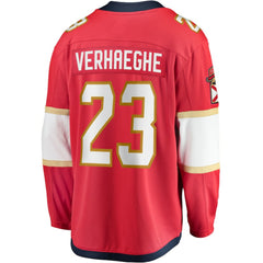 NHL Carter Verhaeghe Florida Panthers Fanatics Home Breakaway Jersey