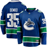 NHL Thatcher Demko Vancouver Canucks Fanatics Home Breakaway Jersey