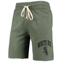 Heathered Olive Chicago White Sox Concepts Sport Mainstream Tri-Blend Shorts