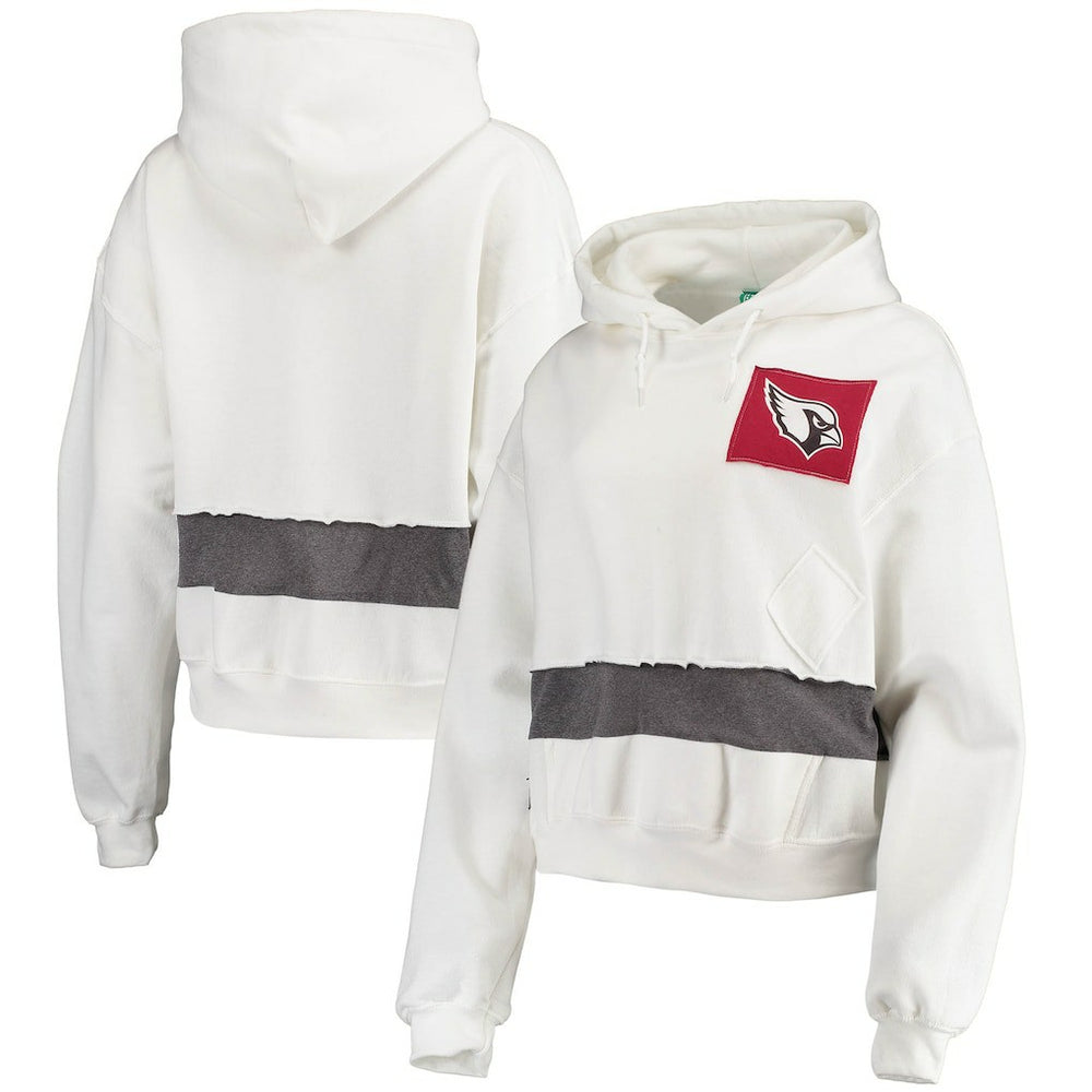 Refried Apparel Women's Sustainable Crop Dolman Pullover Hoodie - Arizona Cardinals Hoodies