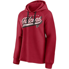 Women's First Contact Raglan Pullover Hoodie - Atlanta Falcons Hoodies