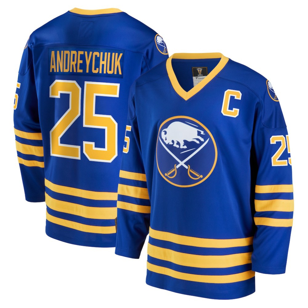 NHL Dave Andreychuk Buffalo Sabres Fanatics Breakaway Retired Player Jersey