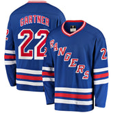 NHL Mike Gartner New York Rangers Fanatics Premier Breakaway Retired Player Jersey