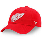 NHL Detroit Red Wings Fanatics Core Primary Logo Adjustable Hat