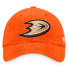 NHL Anaheim Ducks Fanatics Core Primary Logo Adjustable Hat