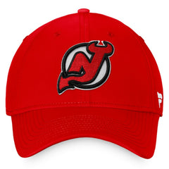 NHL New Jersey Devils Fanatics Core Primary Logo Flex Hat