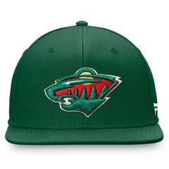 NHL Minnesota Wild Fanatics Primary Logo Snapback Hat