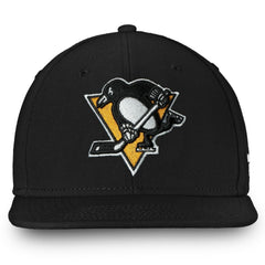 NHL Pittsburgh Penguins Fanatics Primary Logo Snapback Hat