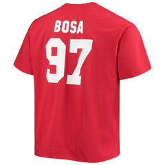 Nick Bosa Big & Tall Player Name & Number T-Shirt - San Francisco 49ers T-shirts